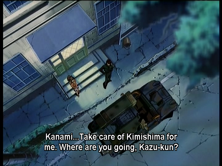 Kanami... Take care of Kimishima for me. Where are you going, Kazu-kun?