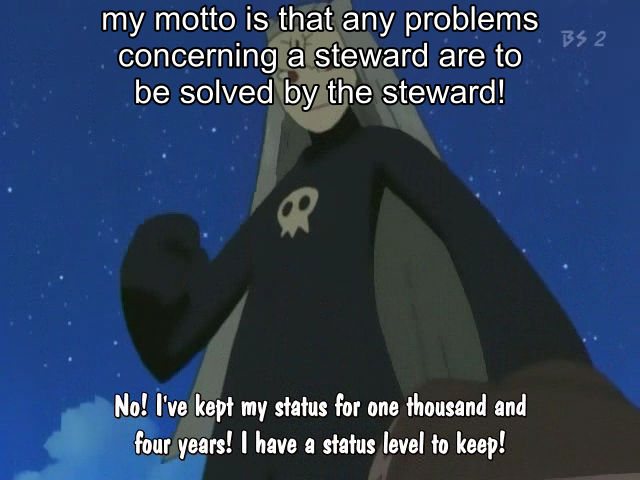 I have a status level to keep!