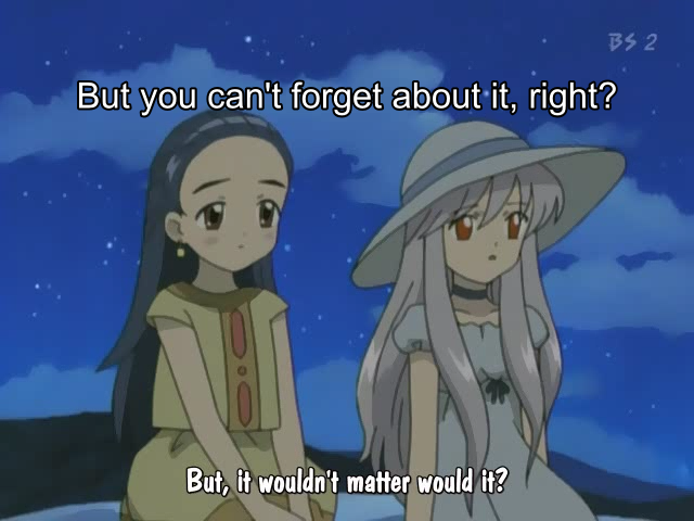 But it wouldn't matter, would it?
