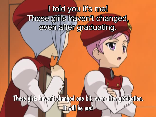 These girls haven't changed one bit, even after graduation.