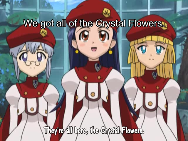 They're all here, the Crystal Flowers